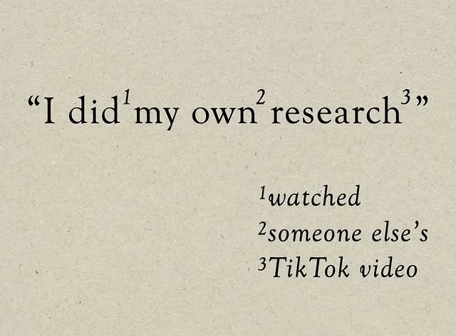 Superficial research
